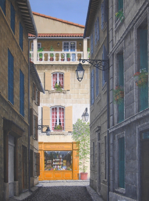 Sunshine and Shade in France - click to enlarge