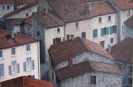 Looking Over Arles - click to enlarge